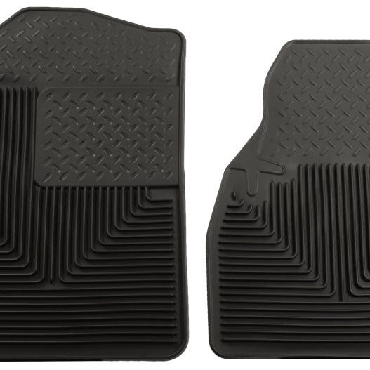 Husky Liners 51041 - HSL51041 - Husky Liners 94-01 Dodge Ram 1500/2500/3500/80-96 Ford Bronco Heavy Duty Black Front Floor Mats - Shipped in Europe - Tuningsupply.com