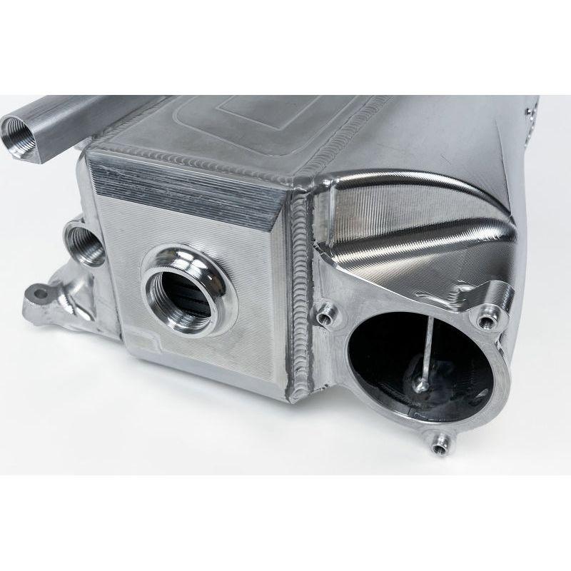 CSF 8400 - CSF8400 - CSF Gen 2 B58 Race X Charge-Air-Cooler Manifold - Raw Billet Aluminum Finish - Shipped in Europe - Tuningsupply.com