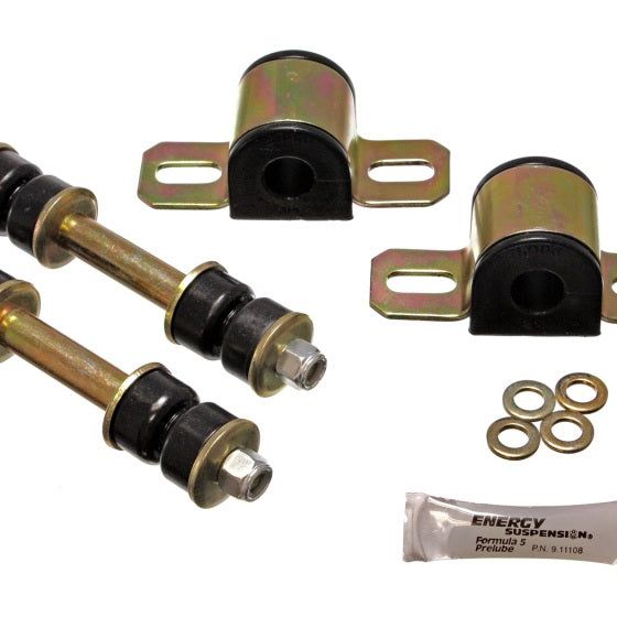 Energy Suspension 3.5161G - ENG3.5161G - Energy Suspension 82-02 Chevy Camaro Black 19mm Rear Sway Bar Bushing Set - Shipped in Europe - Tuningsupply.com