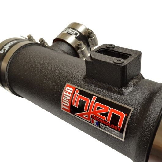 Injen PF1953WB - INJPF1953WB - Injen 16-19 Nissan Titan 5.6L Wrinkle Black Power-Flow Air Intake System - Shipped in Europe - Tuningsupply.com