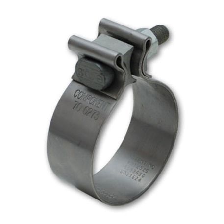 Vibrant 1167 - VIB1167 - Vibrant SS Accuseal Exhaust Seal Clamp for 3in OD Tubing (1in wide band) - Shipped in Europe - Tuningsupply.com