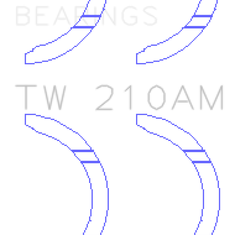 King Engine Bearings GTW210AM - KINGTW210AM - King Engine Bearings Toyota 5R/2M/4M/5ME/5MGE/7MGE/7MGTE Thrust Washer Set - Shipped in Europe - Tuningsupply.com