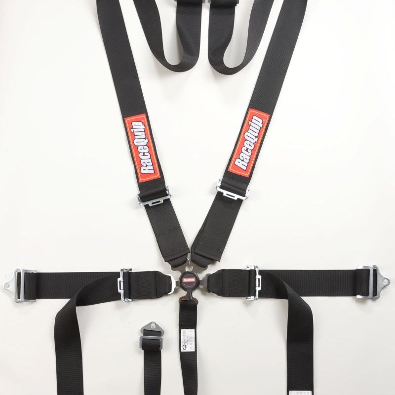 Racequip 741001 - RQP741001 - RaceQuip Black SFI CAMLOCK 5pt PD Lap Seat Belt - Shipped in Europe - Tuningsupply.com
