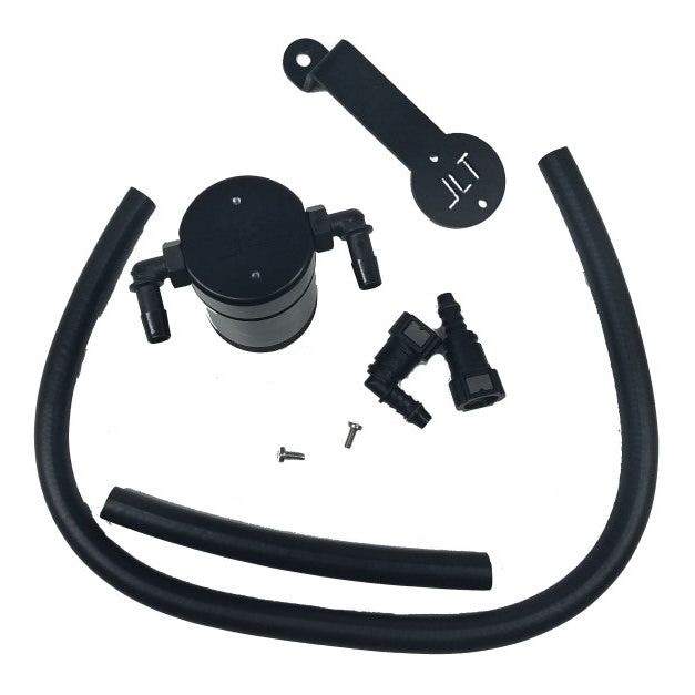 J&L 3013P-B - JLT3013P-B - J&L 05-10 Ford Mustang GT/Bullitt/Saleen Passenger Side Oil Separator 3.0 - Black Anodized - Shipped in Europe - Tuningsupply.com