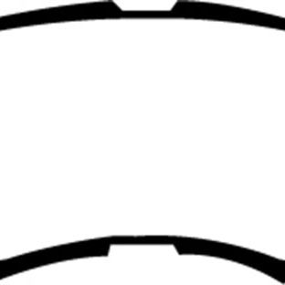 EBC DP41614R - EBCDP41614R - EBC 11-14 Chrysler 200 2.4 Yellowstuff Front Brake Pads - Shipped in Europe - Tuningsupply.com