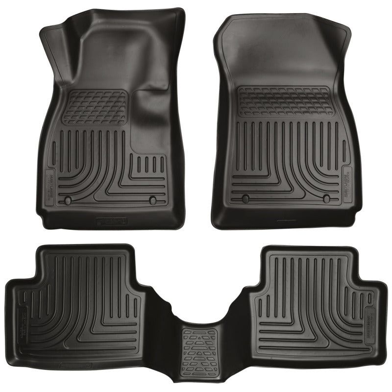 Husky Liners 99791 - HSL99791 - Husky Liners 14 Mazda 6 Touring/Grand Touring/Sport Weatherbeater Black Front & 2nd Seat Floor Liner - Shipped in Europe - Tuningsupply.com