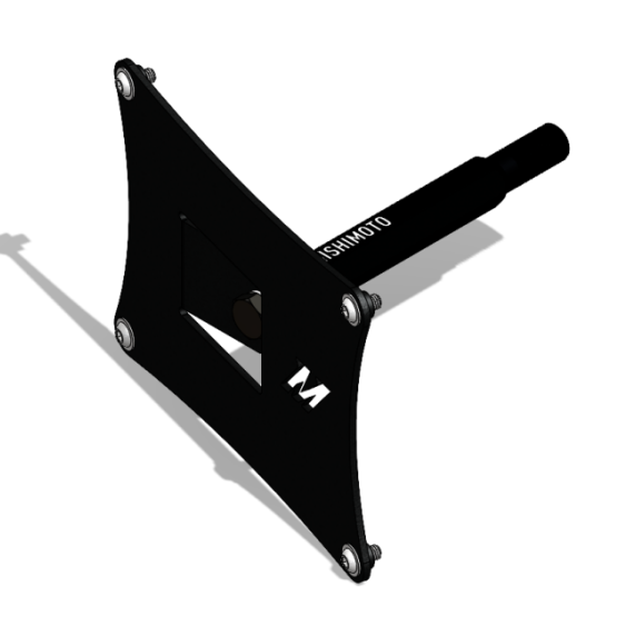 Mishimoto MMLP-WRX-22 - MISMMLP-WRX-22 - Mishimoto 2022+ Subaru WRX License Plate Relocation Kit - Shipped in Europe - Tuningsupply.com