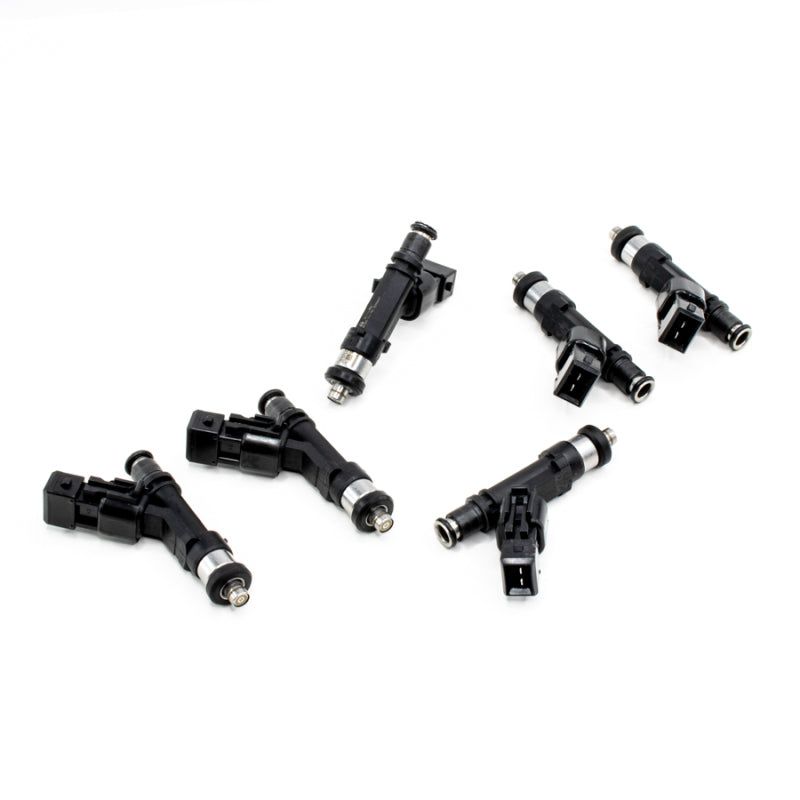 DeatschWerks 18U-02-0550-6 - DWK18U-02-0550-6 - DeatschWerks Nissan Skyline RB20 550cc Top Feed Injectors - Shipped in Europe - Tuningsupply.com