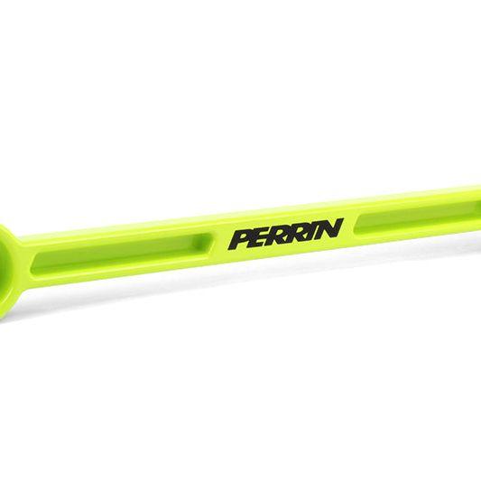 Perrin Performance PSP-ENG-700NY - PERPSP-ENG-700NY - PERRIN 02-25 Subaru Impreza/WRX/STI & 13-25 Crosstrek/BRZ/FR-S/GR86/GR86 Battery Tie Down - Neon Yel - Shipped in Europe - Tuningsupply.com