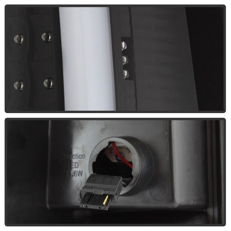 SPYDER 9038761 - SPY9038761 - xTune Chevy Silverado 1500/2500/3500 99-02 / Version 3 Tail Lights Black ALT-ON-CS99V3-LBLED-BK - Shipped in Europe - Tuningsupply.com