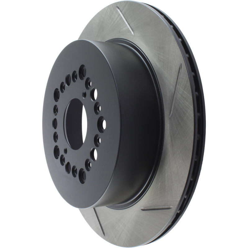Stoptech 126.44084SL - STO126.44084SL - StopTech Power Slot 93-94 Lexus LS Series / 95-00 LS400 / 92-00 SC 400 Rear Left Slotted Rotor - Shipped in Europe - Tuningsupply.com