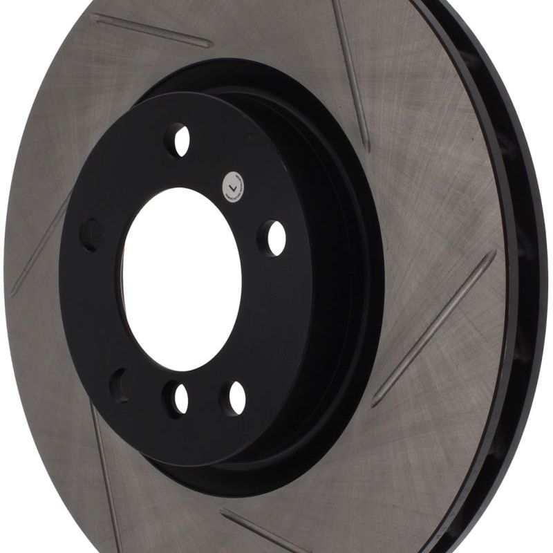 Stoptech 126.34038SL - STO126.34038SL - StopTech Power Slot 95-99 BMW M3 E36 / 98-02 Z3 M Series Front Left SportStop Slotted Rotor - Shipped in Europe - Tuningsupply.com