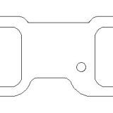 Cometic Gasket C5197 - CGSC5197 - Cometic 05+ Dodge 6.1L Hemi .060in Fiber Intake Gasket - Shipped in Europe - Tuningsupply.com