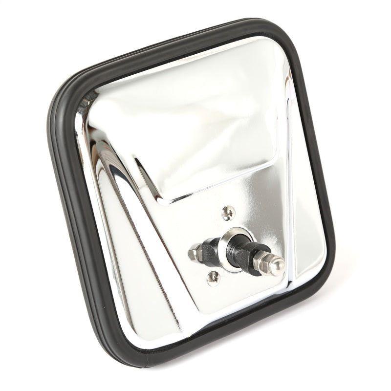 Rugged Ridge 11011.01 - RUG11011.01 - Rugged Ridge 55-86 Jeep CJ Chrome Mirror Head - Shipped in Europe - Tuningsupply.com