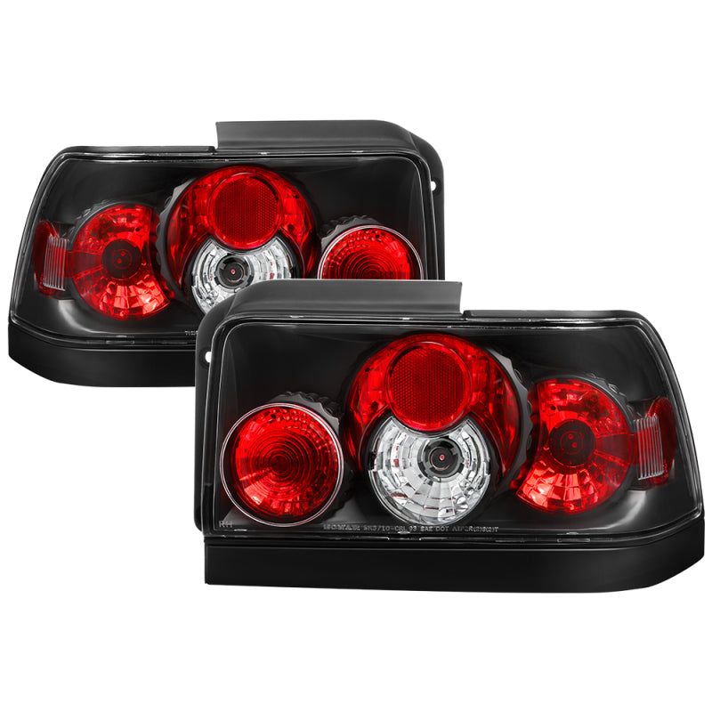 SPYDER 5007407 - SPY5007407 - Spyder Toyota Corolla 93-97 Euro Style Tail Lights Black ALT-YD-TC93-BK - Shipped in Europe - Tuningsupply.com