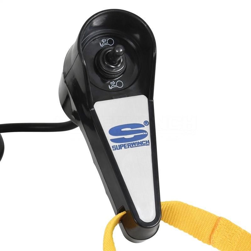 Superwinch 90-32494 - SUW90-32494 - Superwinch Replacement Remote Control Tiger Shark 9500/11500 LP8500/10000 UT3000 Winches - Black - Shipped in Europe - Tuningsupply.com