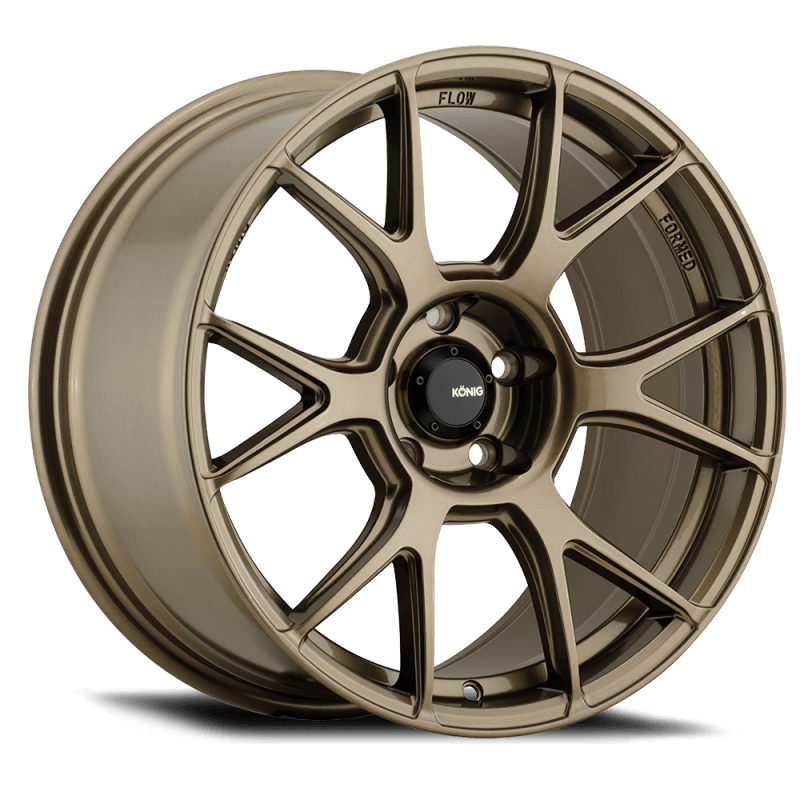 Konig AM88512438 - KNGAM88512438 - Konig Ampliform 18x8.5 5x112 ET43 Gloss Bronze - Shipped in Europe - Tuningsupply.com