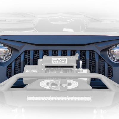 DV8 Offroad GRJL-01 - DVEGRJL-01 - DV8 Offroad 2018+ Jeep JL/ Gladiator Angry Grill - Shipped in Europe - Tuningsupply.com