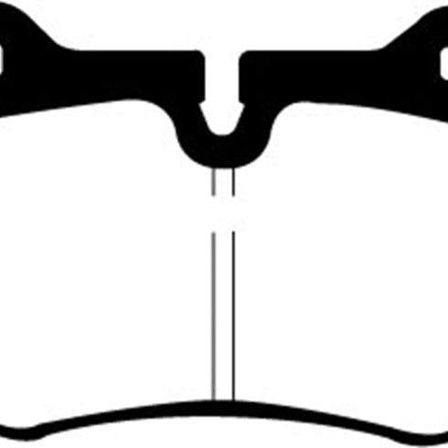 EBC DP31644C - EBCDP31644C - EBC 03-04 Infiniti G35 3.5 (Manual) (Brembo) Redstuff Front Brake Pads - Shipped in Europe - Tuningsupply.com