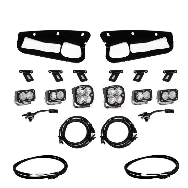 Baja Designs 447763UP - BAJ447763UP - Baja Designs 2021+ Ford Bronco Fog Pocket Kit 21-Up Pro w/Upfitter - Shipped in Europe - Tuningsupply.com