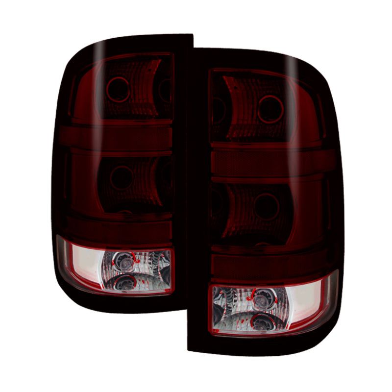 SPYDER 9032011 - SPY9032011 - xTune GMC Sierra 2007-2013 OEM Style Tail Light Red Smoked ALT-JH-GS07-OE-RSM - Shipped in Europe - Tuningsupply.com