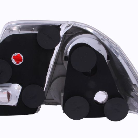 ANZO 221047 - ANZ221047 - ANZO 2001-2004 Honda Civic Taillights Chrome - Shipped in Europe - Tuningsupply.com
