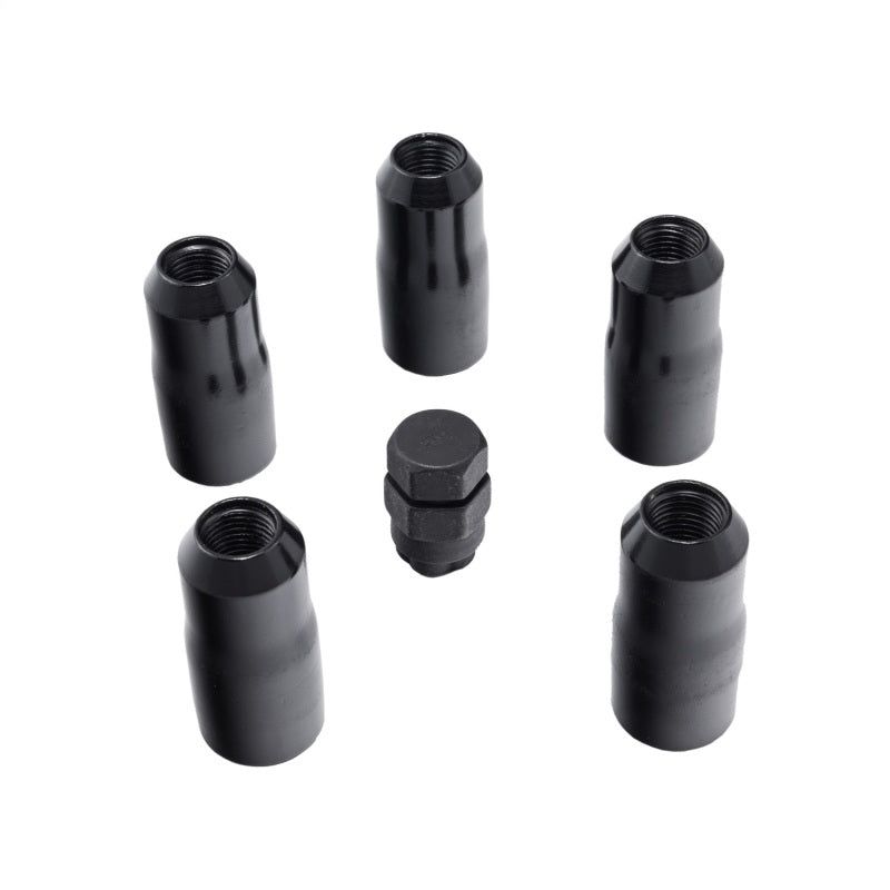Rugged Ridge 16715.34 - RUG16715.34 - Rugged Ridge 18-20 Jeep Wrangler JL/JLU Black M14-1.5 Wheel Lock Nut Set w/Key - Shipped in Europe - Tuningsupply.com