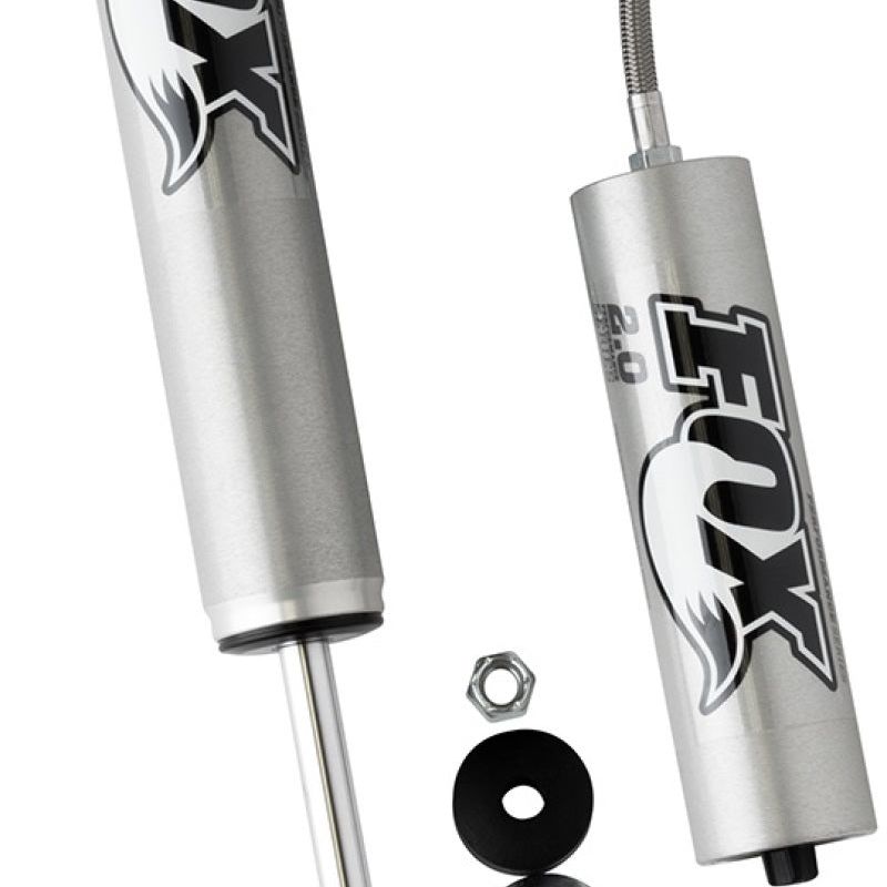 FOX 985-24-057 - FOX985-24-057 - Fox 2.0 Performance Series 10.1in. Smooth Body Remote Res. Shock w/Stem Mount / Std Travel - Black - Shipped in Europe - Tuningsupply.com
