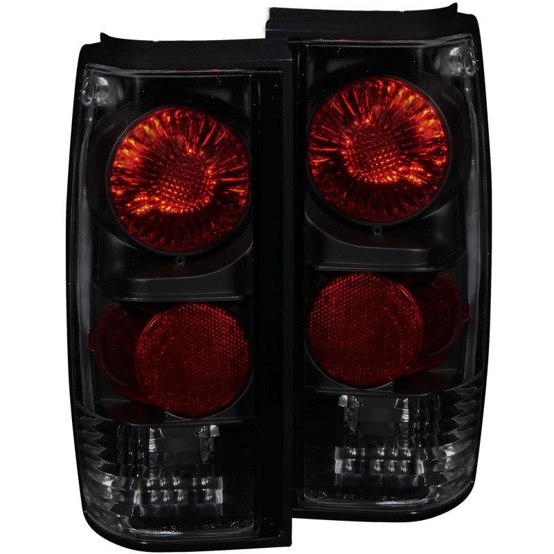 ANZO 211163 - ANZ211163 - ANZO 1982-1994 Chevrolet S-10 Taillights Dark Smoke - Shipped in Europe - Tuningsupply.com