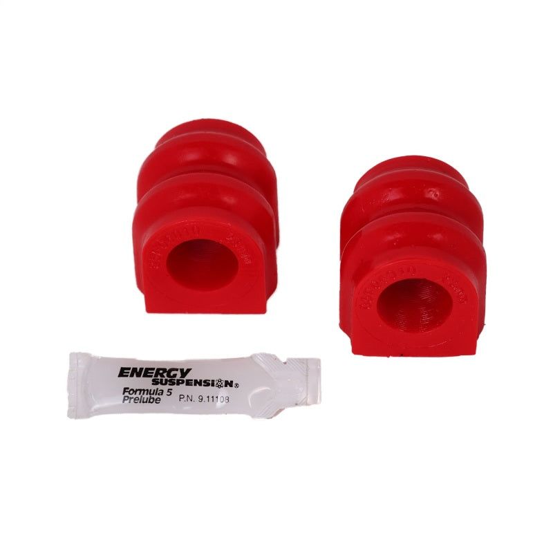 Energy Suspension 3.5215R - ENG3.5215R - Energy Suspension 00-06 Tahoe/Yukon/Denali 2WD Red 28mm Rear Sway Bar Bushing Set - Shipped in Europe - Tuningsupply.com