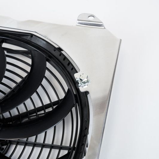 CSF 2858F - CSF2858F - CSF 92-00 Honda Civic All-Aluminum Fan Shroud w/12in SPAL Fan - Shipped in Europe - Tuningsupply.com