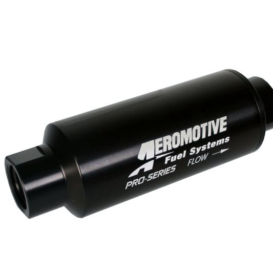 Aeromotive 12302 - AER12302 - Aeromotive Pro-Series In-Line Fuel Filter - AN-12 - 100 Micron SS Element - Shipped in Europe - Tuningsupply.com