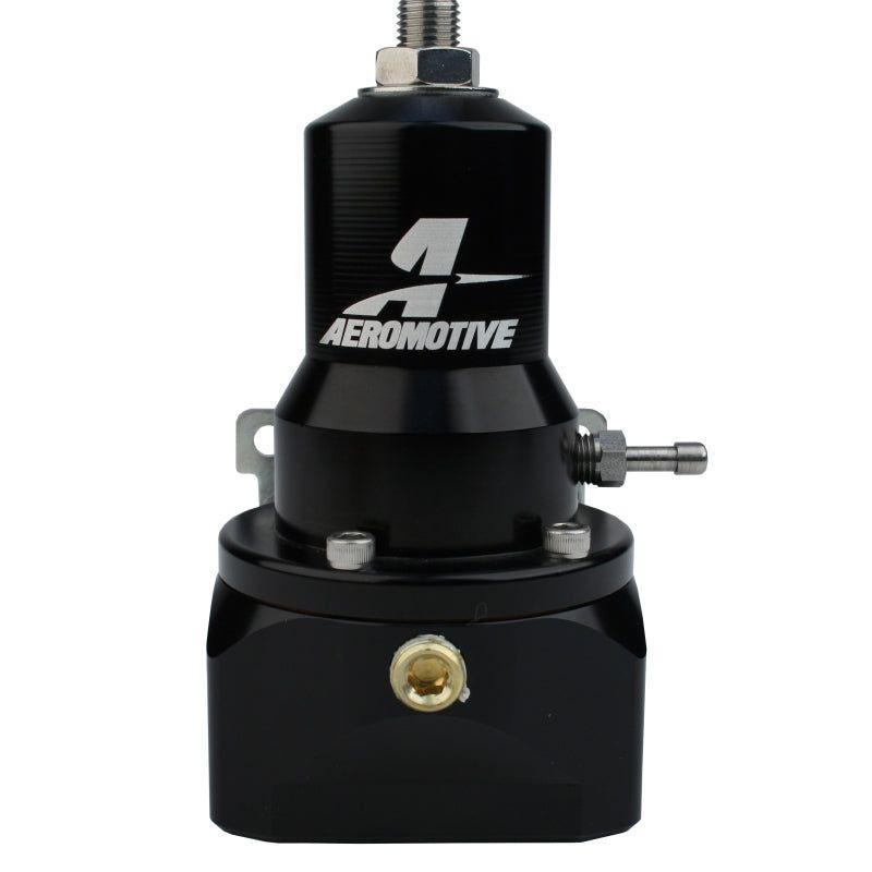 Aeromotive 13132 - AER13132 - Aeromotive Regulator - 30-120 PSI - .500 Valve - 2x AN-10 Inlets / AN-10 Bypass - Shipped in Europe - Tuningsupply.com