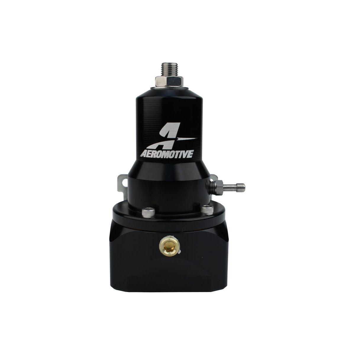 Aeromotive 13132 - AER13132 - Aeromotive Regulator - 30-120 PSI - .500 Valve - 2x AN-10 Inlets / AN-10 Bypass - Shipped in Europe - Tuningsupply.com