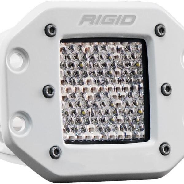 Rigid Industries 611513 - RIG611513 - Rigid Industries Marine - Flush Mount - Dually - 60 Deg. Lens - Single - Shipped in Europe - Tuningsupply.com