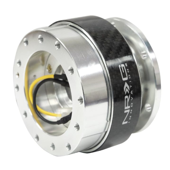 NRG SRK-100CF - NRGSRK-100CF - NRG Quick Release Gen 1.5 - Black Body / Carbon Fiber Ring - Shipped in Europe - Tuningsupply.com