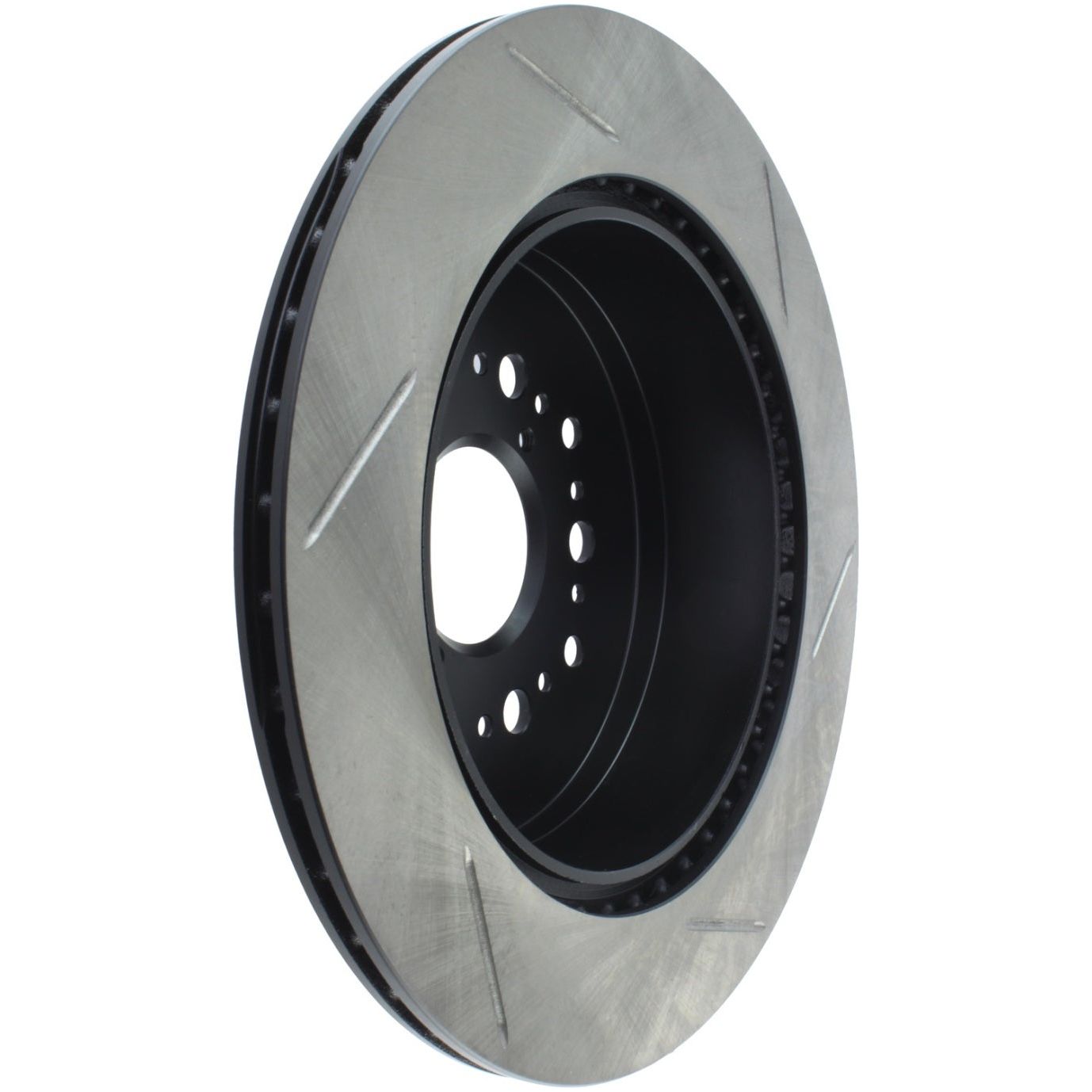 Stoptech 126.44084SR - STO126.44084SR - StopTech Power Slot 93-94 Lexus LS Series / 95-00 LS400 / 92-00 SC 400 Rear Right Slotted Rotor - Shipped in Europe - Tuningsupply.com