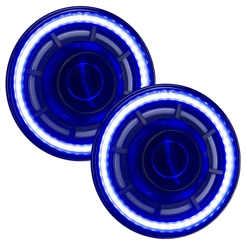 ORACLE Lighting 5876-335 - ORL5876-335 - Oracle Oculus 7in ColorSHIFT Bi-LED Projector Headlights for Jeep Wrangler JK - Shipped in Europe - Tuningsupply.com