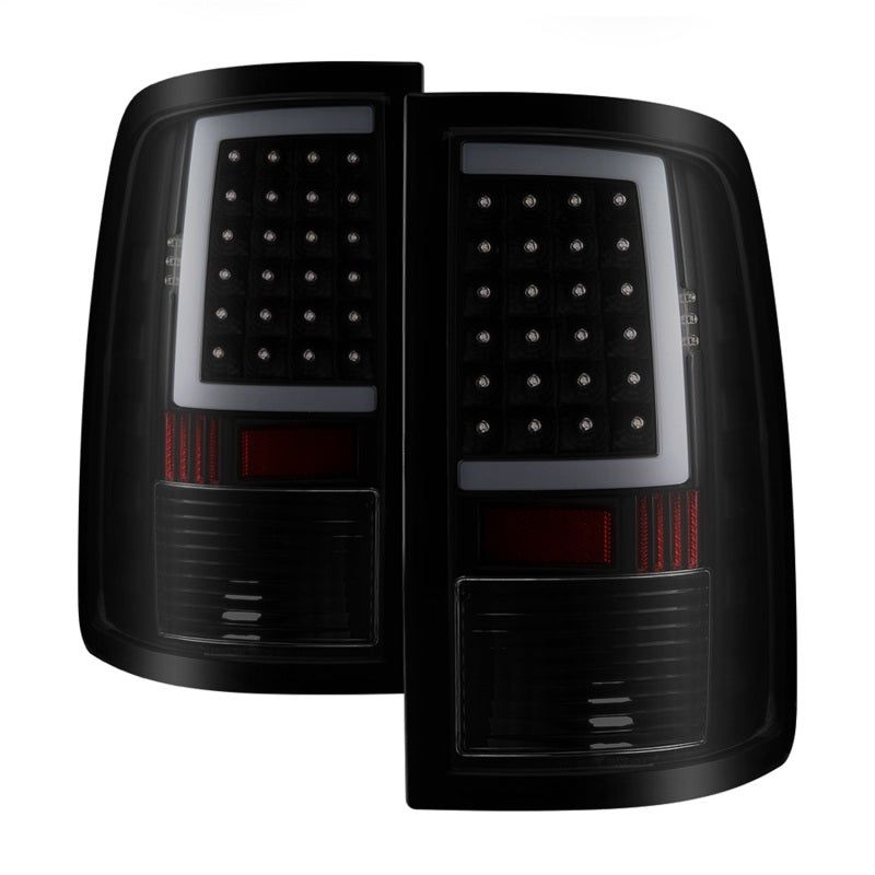 SPYDER 9041020 - SPY9041020 - xTune 13-18 Dodge Ram 1500 (LED Model Only) LED Tail Lights - Blk Smk (ALT-ON-DRAM13V2-LBLED-BSM) - Shipped in Europe - Tuningsupply.com