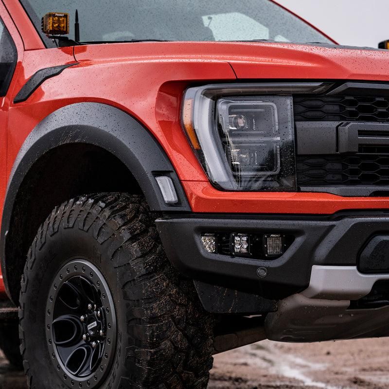 Rigid Industries 46738 - RIG46738 - Rigid Industries 2021+ Ford Raptor Triple Fog Lights Kit - Shipped in Europe - Tuningsupply.com