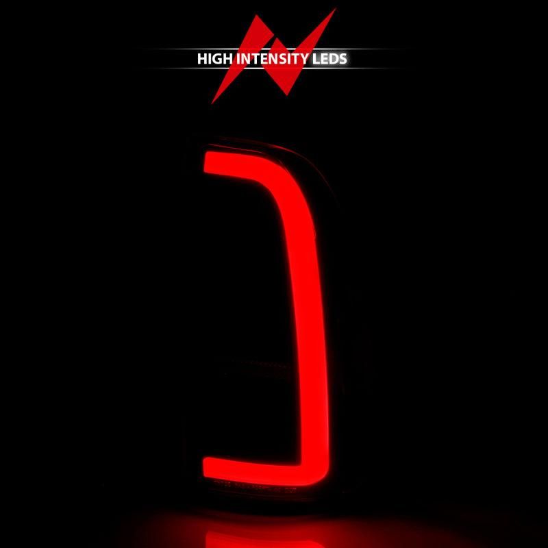 ANZO 311411 - ANZ311411 - ANZO 00-06 Toyota Tundra LED Taillights w/ Light Bar Black Housing Clear Lens - Shipped in Europe - Tuningsupply.com