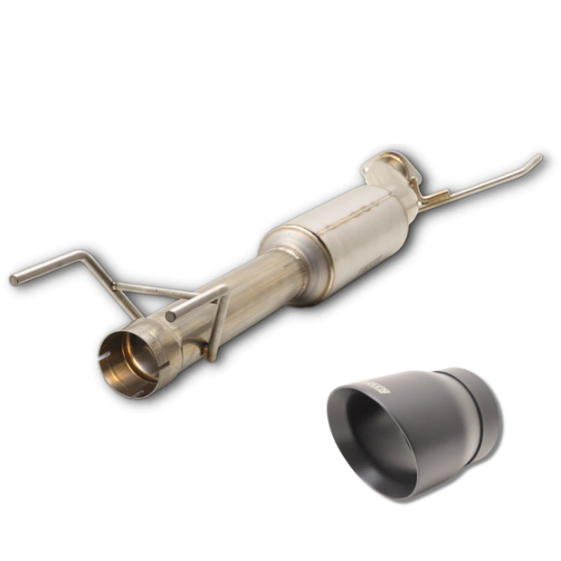 Carven Exhaust CT1007 - CRVCT1007 - Carven 2022 Toyota Tundra 3.5L Cut & Clamp Muffler Replacement Kit w/ 5in Ceramic Black Tip - Shipped in Europe - Tuningsupply.com