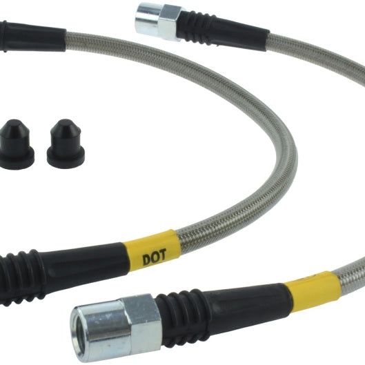 Stoptech 950.33007 - STO950.33007 - StopTech Audi Front Stainless Steel Brake Line Kit - Shipped in Europe - Tuningsupply.com