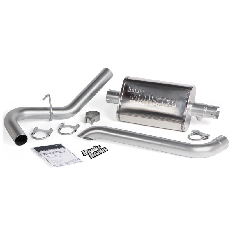 Banks Power 51360 - GBE51360 - Banks Power 87-01 Jeep 4.0L Cherokee Monster Exhaust System - Shipped in Europe - Tuningsupply.com