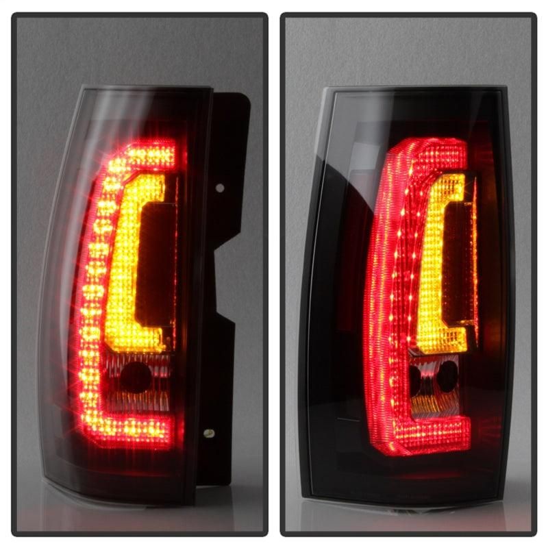SPYDER 5083418 - SPY5083418 - Spyder Chevy Suburban/Tahoe 07-14 V2 - Light Bar LED Tail Lights - Black ALT-YD-CSUB07V2-LED-BK - Shipped in Europe - Tuningsupply.com
