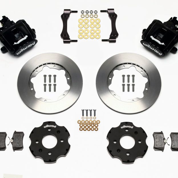 Wilwood 140-10206 - WIL140-10206 - Wilwood Combination Parking Brake Rear Kit 11.00in Civic / Integra Disc 2.39 Hub Offset - Shipped in Europe - Tuningsupply.com