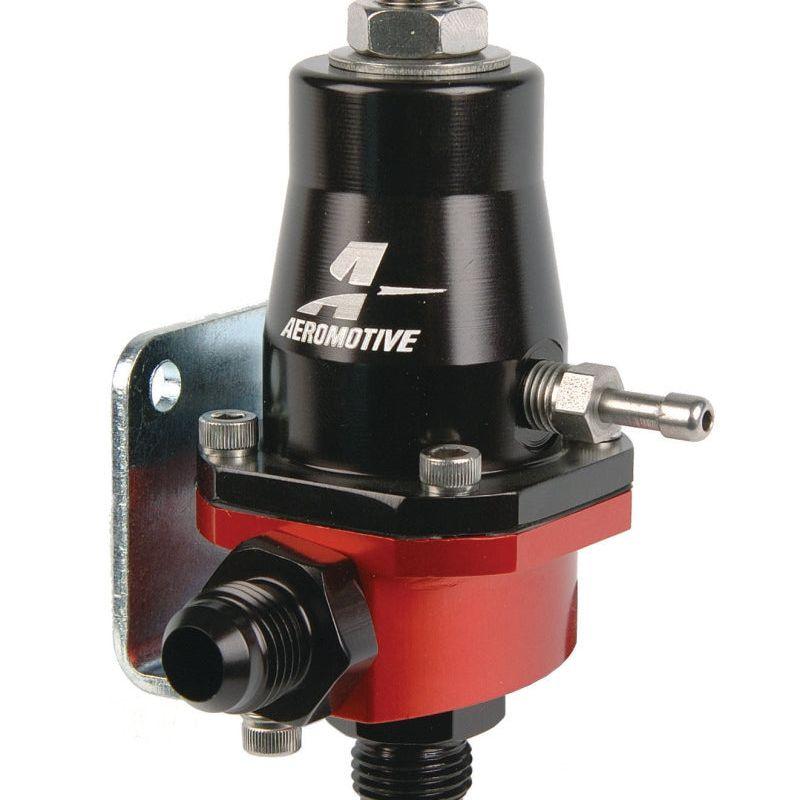 Aeromotive 13105 - AER13105 - Aeromotive Compact Billet Adjustable EFI Regulator - (1) AN-6 Male Inlet and Return - Shipped in Europe - Tuningsupply.com