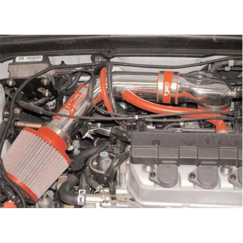Injen IS1565P - INJIS1565P - Injen 01-04 Civic Dx Lx Ex Hx Polished Short Ram Intake - Shipped in Europe - Tuningsupply.com