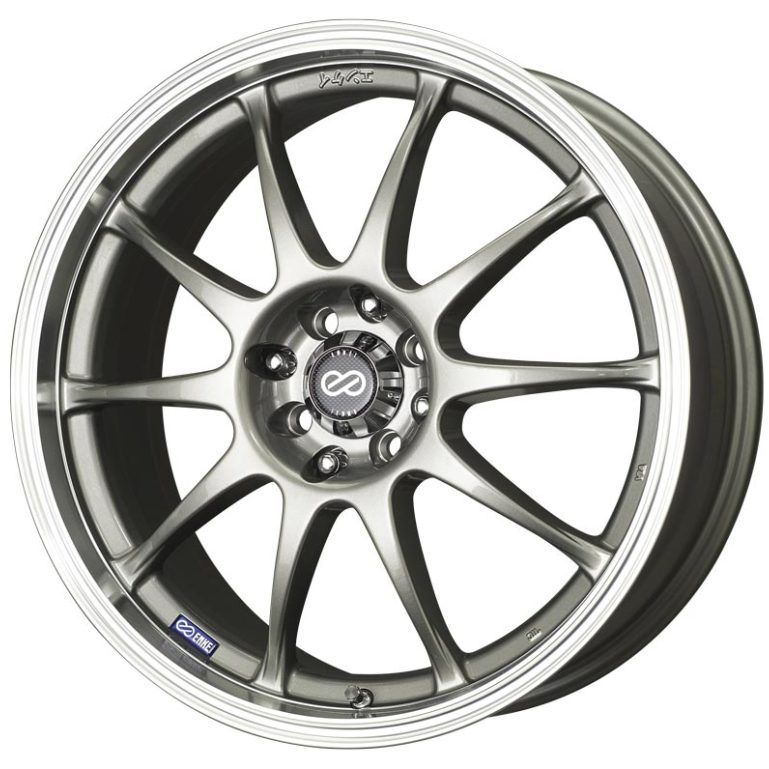 Enkei 409-565-01SP - ENK409-565-01SP - Enkei J10 15x6.5 4x100/114.3 38mm Offset 72.62mm Bore Dia Silver w/ Machined Lip Wheel - Shipped in Europe - Tuningsupply.com