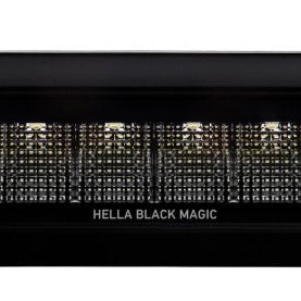 Hella LA358176221 - HELLA358176221 - Hella Universal Black Magic 6 L.E.D. Flush Mount Mini Light Bar - Flood Beam - Shipped in Europe - Tuningsupply.com